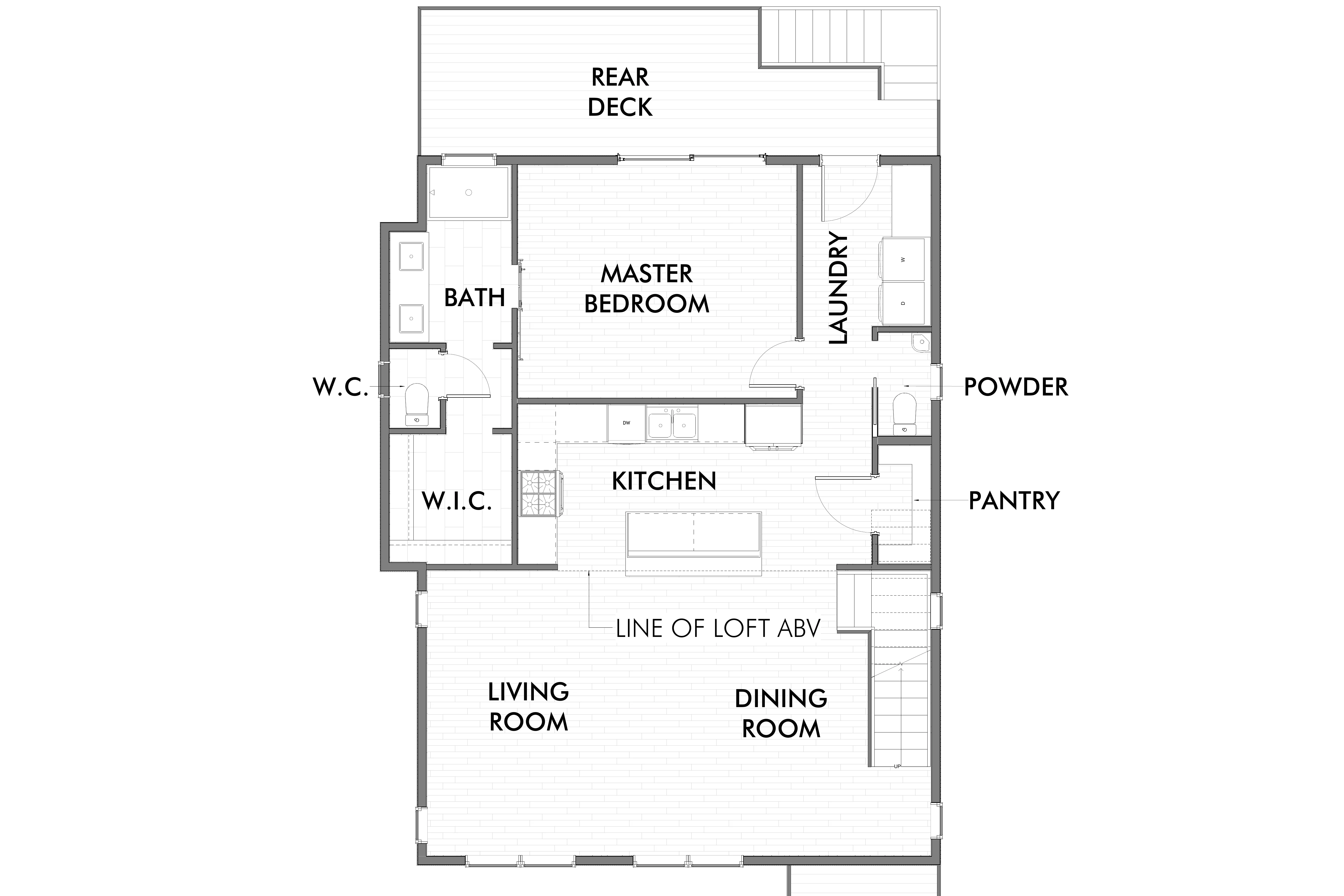 Primary Living floor plan